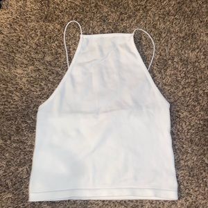 White tank top